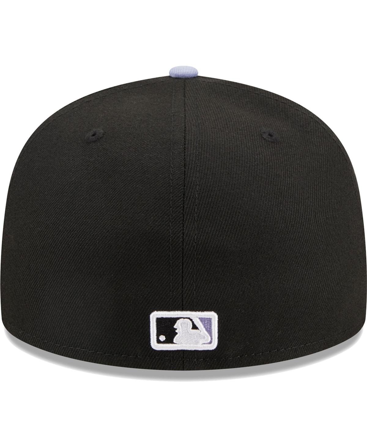 Men's New EraCincinnati Reds Side Patch 59FIFTY Fitted Hat - Black