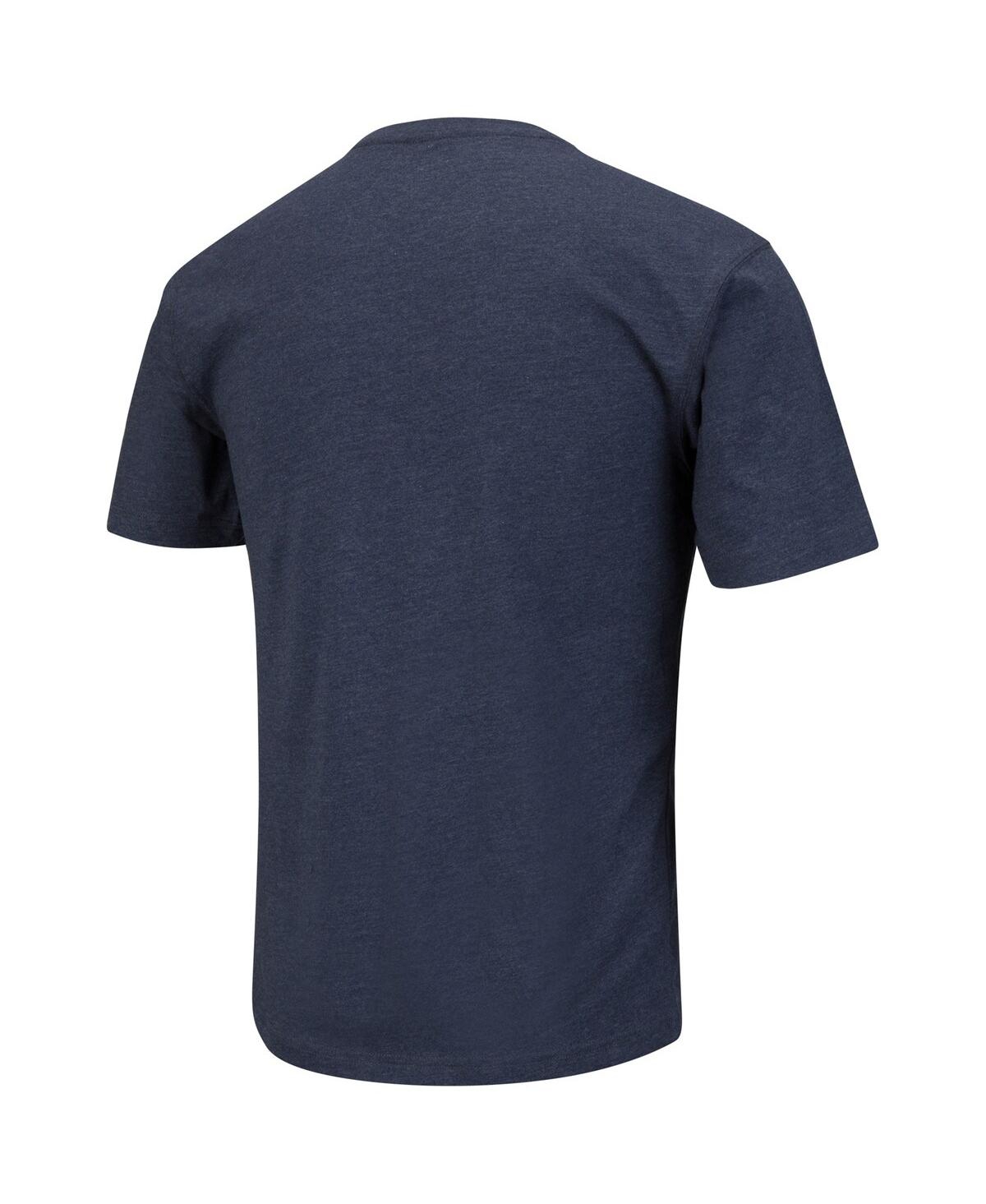 Colosseum Big Boys  Navy West Virginia Mountaineers Fan T-shirt In Navy