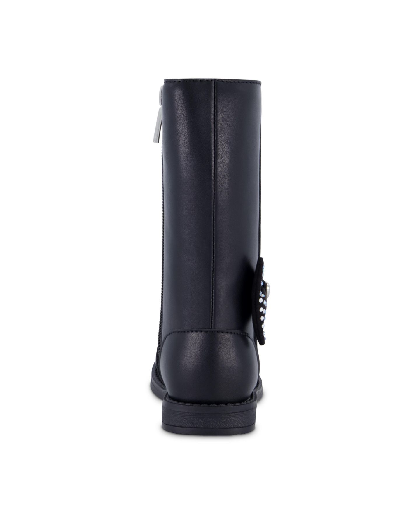 Ботинки Jessica Simpson Evie Bow Tall Boots для девочек-малышей, цвет: Чёрный — фото 3