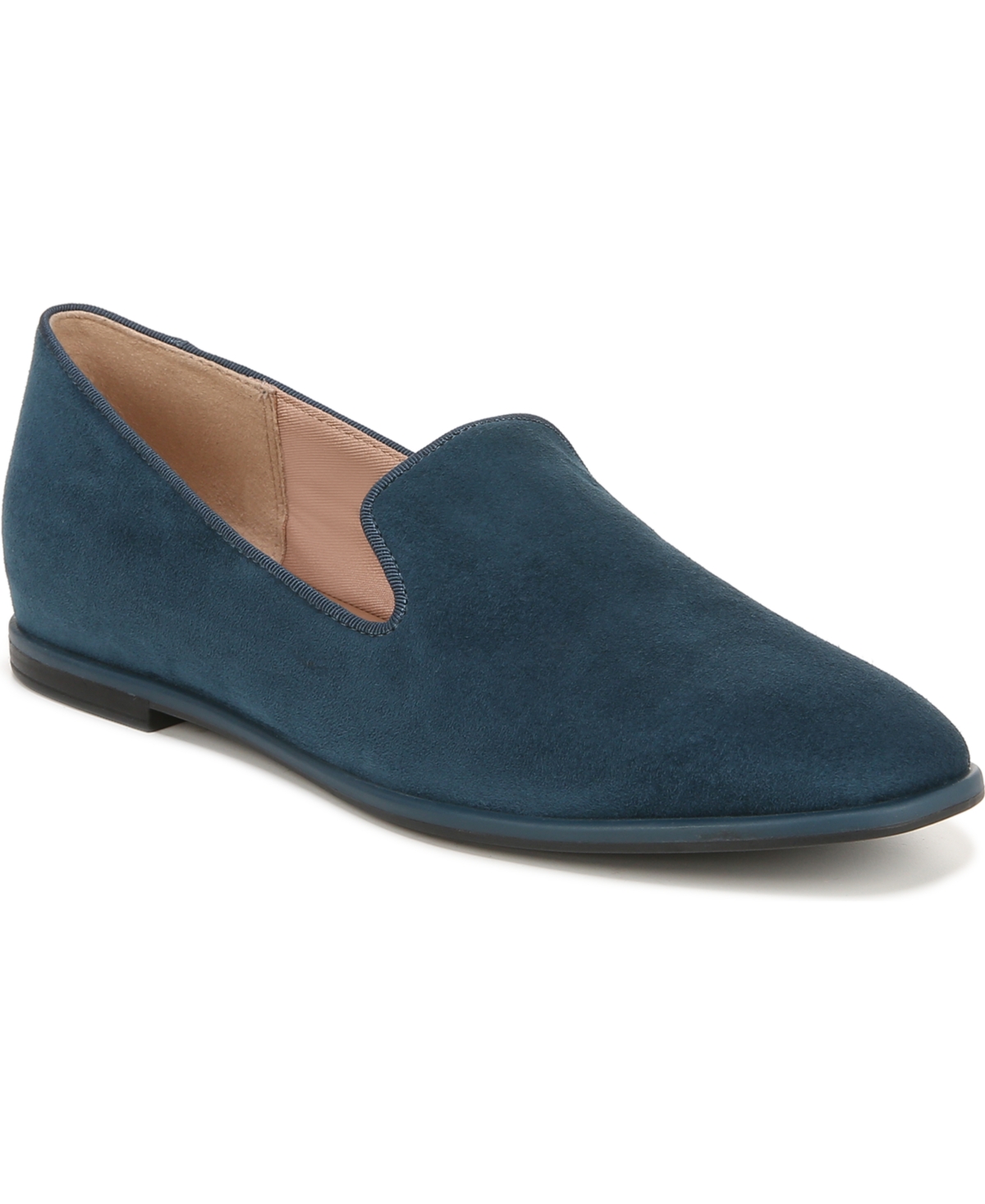 Shop Naturalizer Effortless Slip-on Loafers In Oceanic Blue Suede
