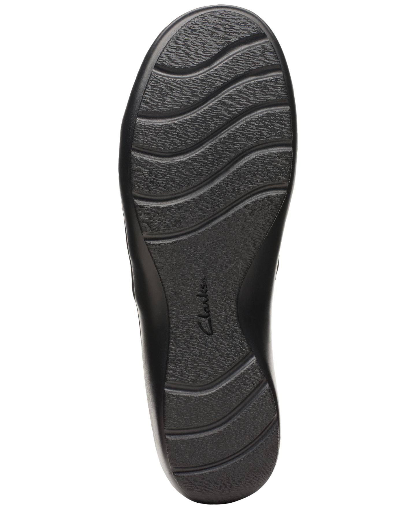 Женские балетки Clarks Cora Charm Slip-On Flats, цвет: Чёрный — фото 4