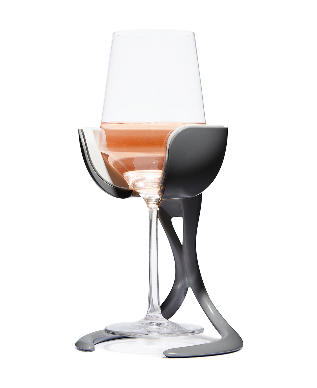 Vochill Stemmed Wine Glass Chiller Single In Graphite