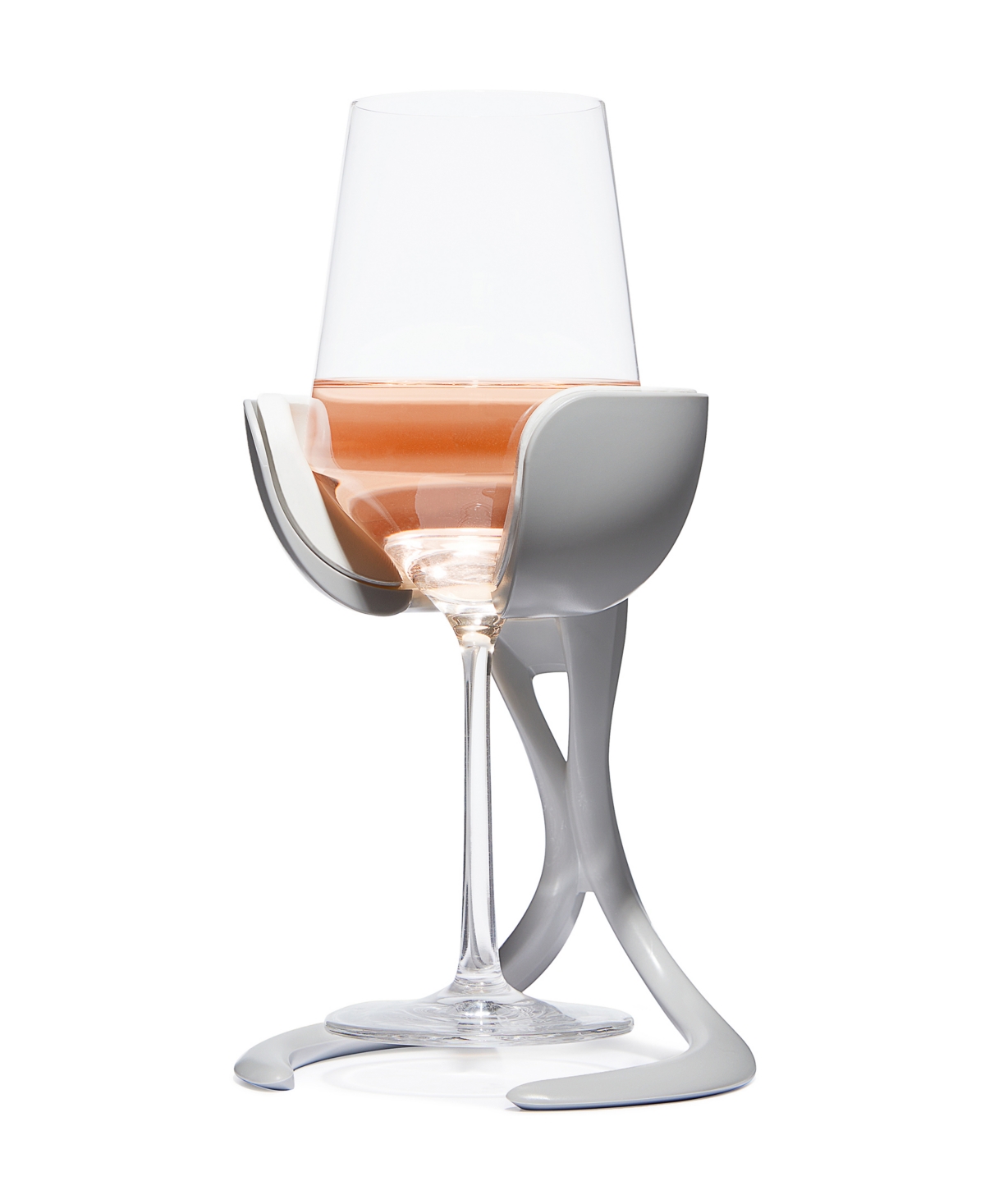 Vochill Stemmed Wine Glass Chiller Single In Stone