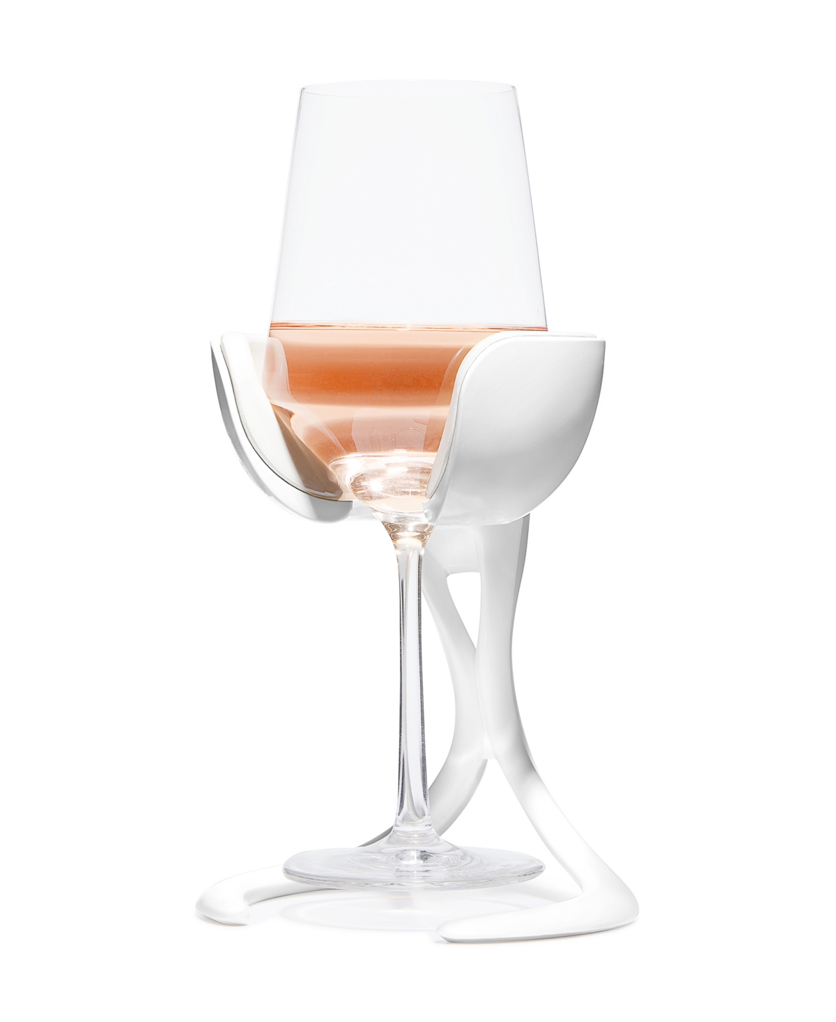 Vochill Stemmed Wine Glass Chiller Single In Quartz