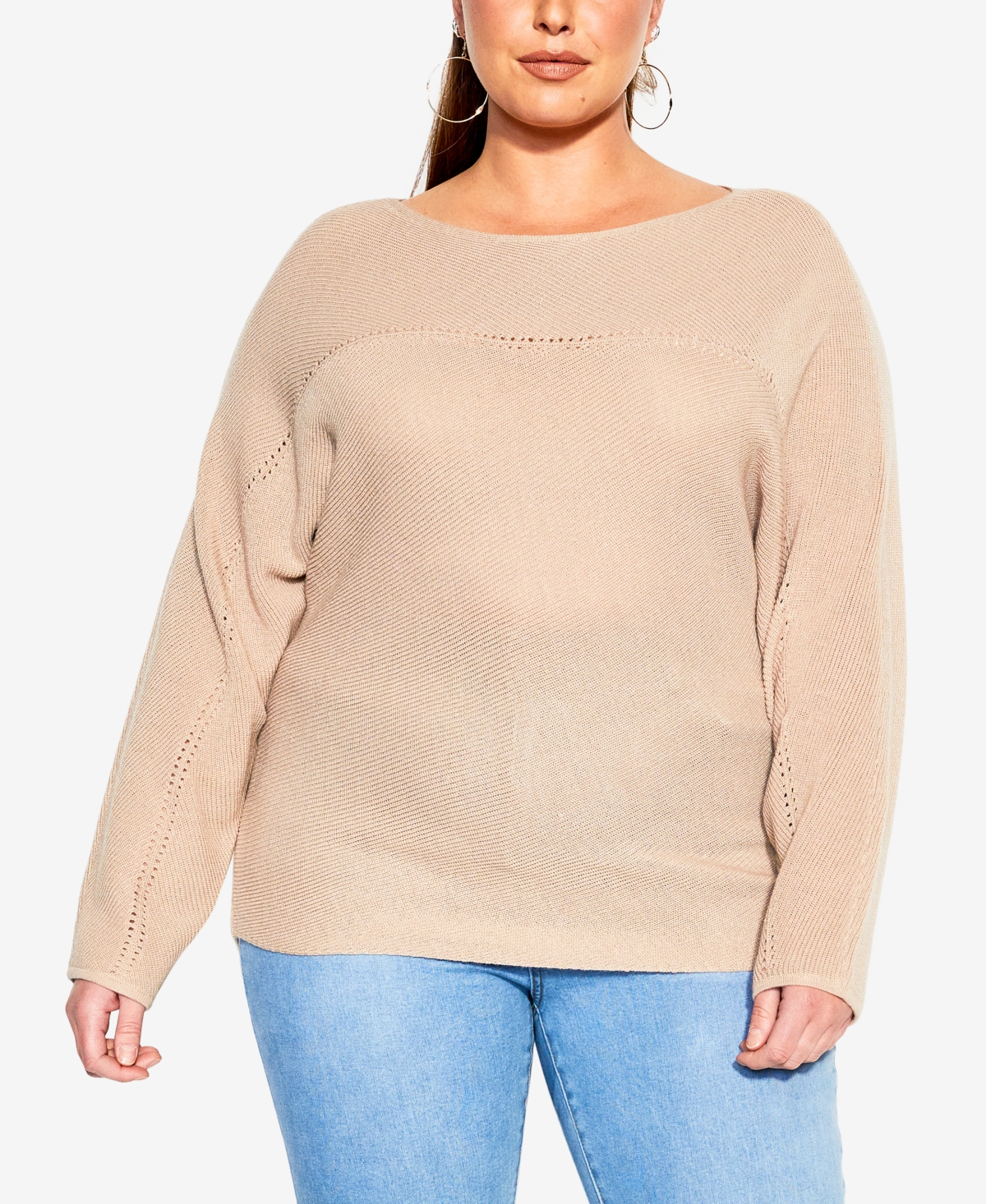 City Chic Women's Romance Sweater