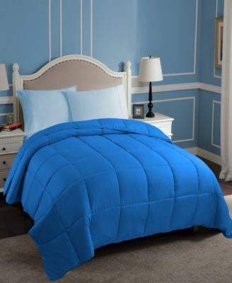 All Season Down Alternative Reversible Comforter, Full/Queen