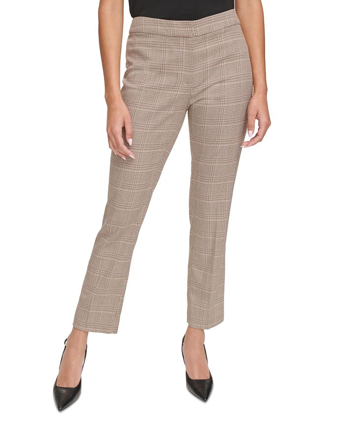 Calvin Klein Women's MidRise SlimFit Ankle Pants Macy's