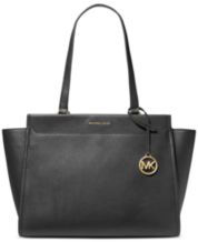 Michael Kors Black/Multicolor Kenly Graphic with Logo Coated