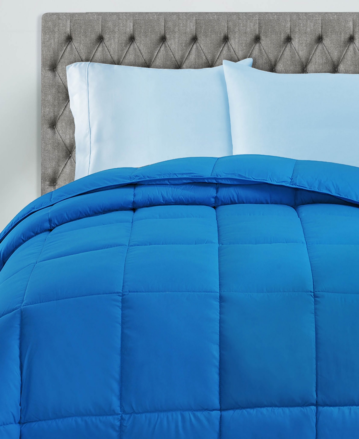 Superior All Season Down Alternative Reversible Comforter, Full/Queen