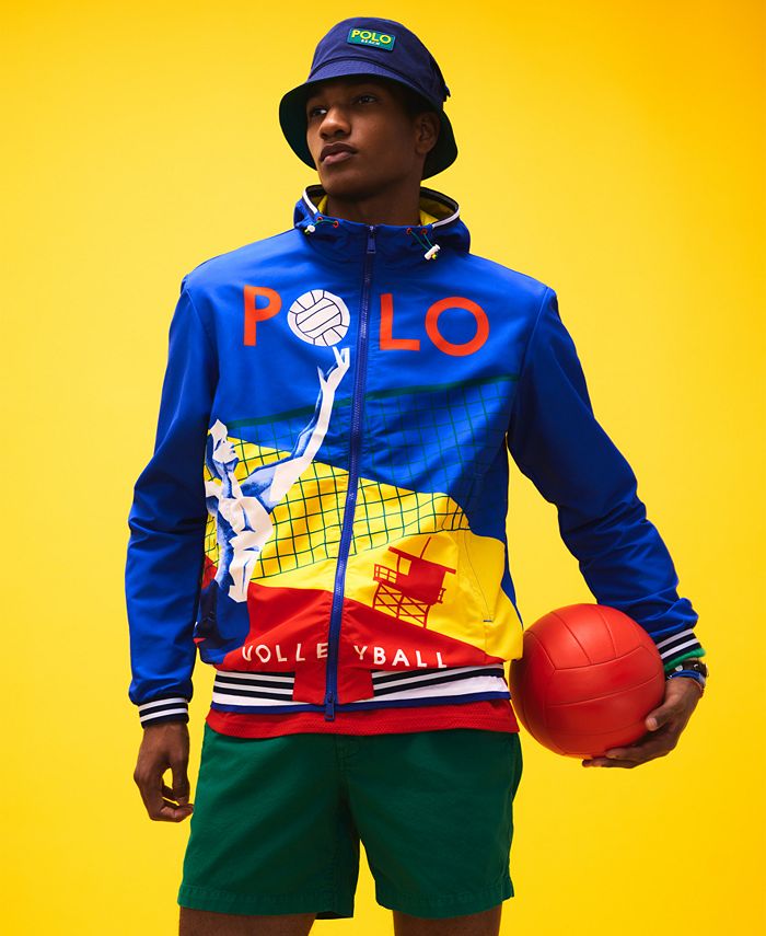 Polo Ralph Lauren Men's Graphic Hooded Jacket - Macy's