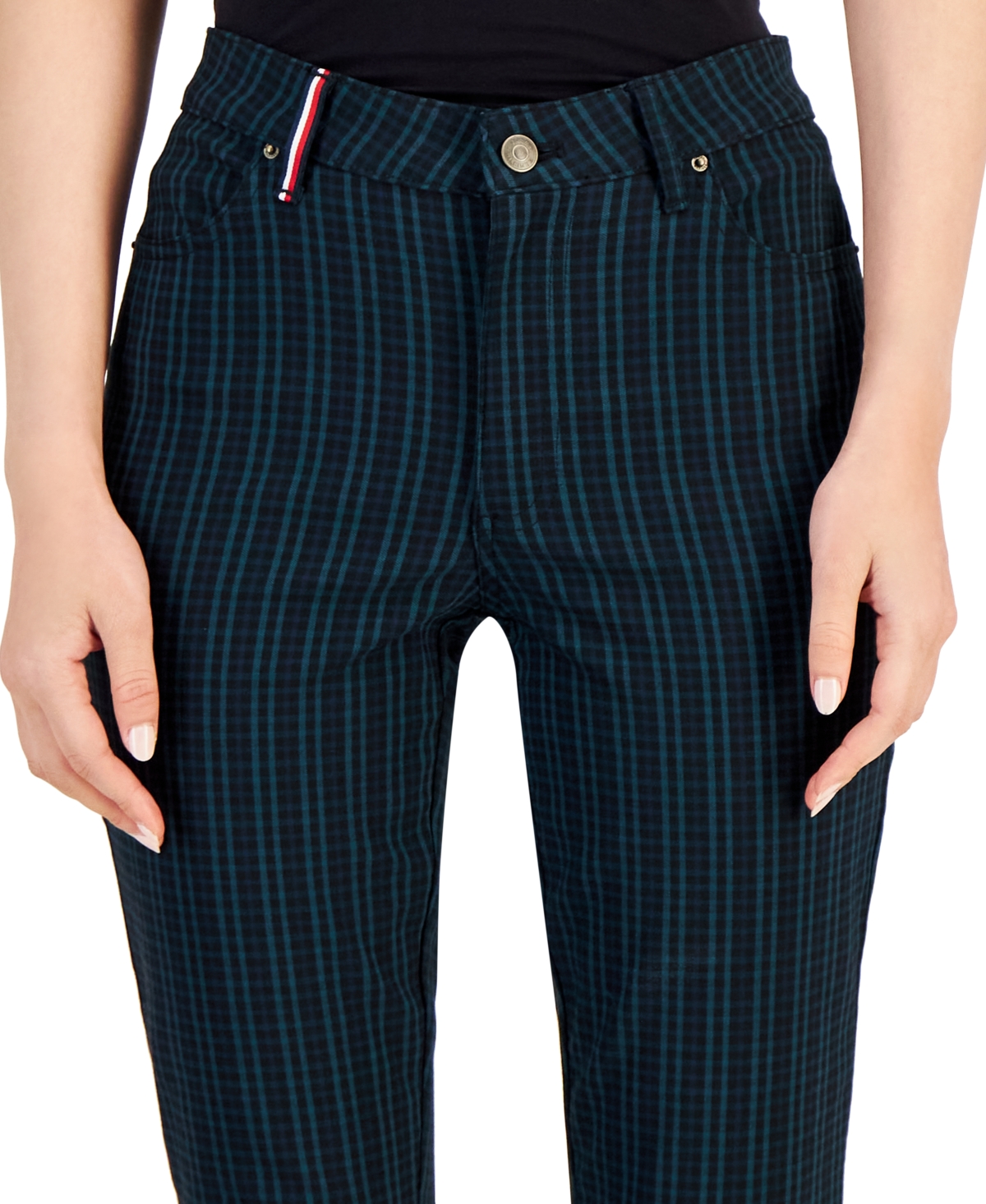 Tommy Hilfiger Women's Blackwatch Tribeca Plaid Pants