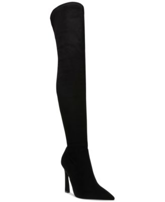 Steve Madden Women's Laddy Pointed-Toe Over-The-Knee Dress Boots - Macy's
