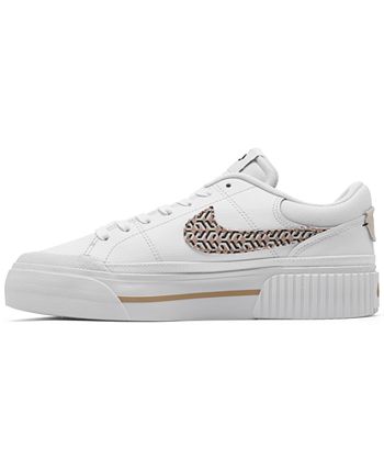 Nike Women's Court Legacy Lift Platform Casual Sneakers from Finish ...