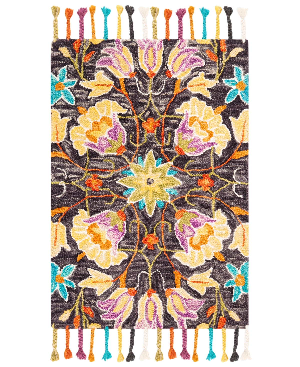 Safavieh Aurora Apn115 2' X 3' Area Rug In Black