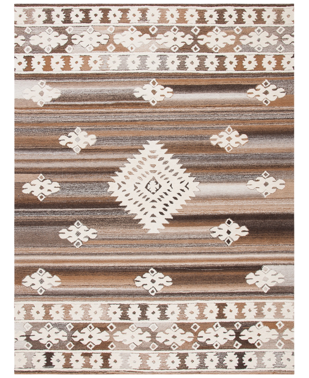 Safavieh Aurora APN550 8' x 10' Area Rug - Ivory, Tan