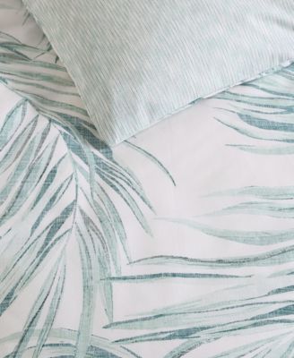 Canyon Palms Cotton Reversible 3 Piece Duvet Cover Set, Full/Queen