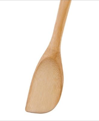13" Burnished Bamboo Wok Spatula