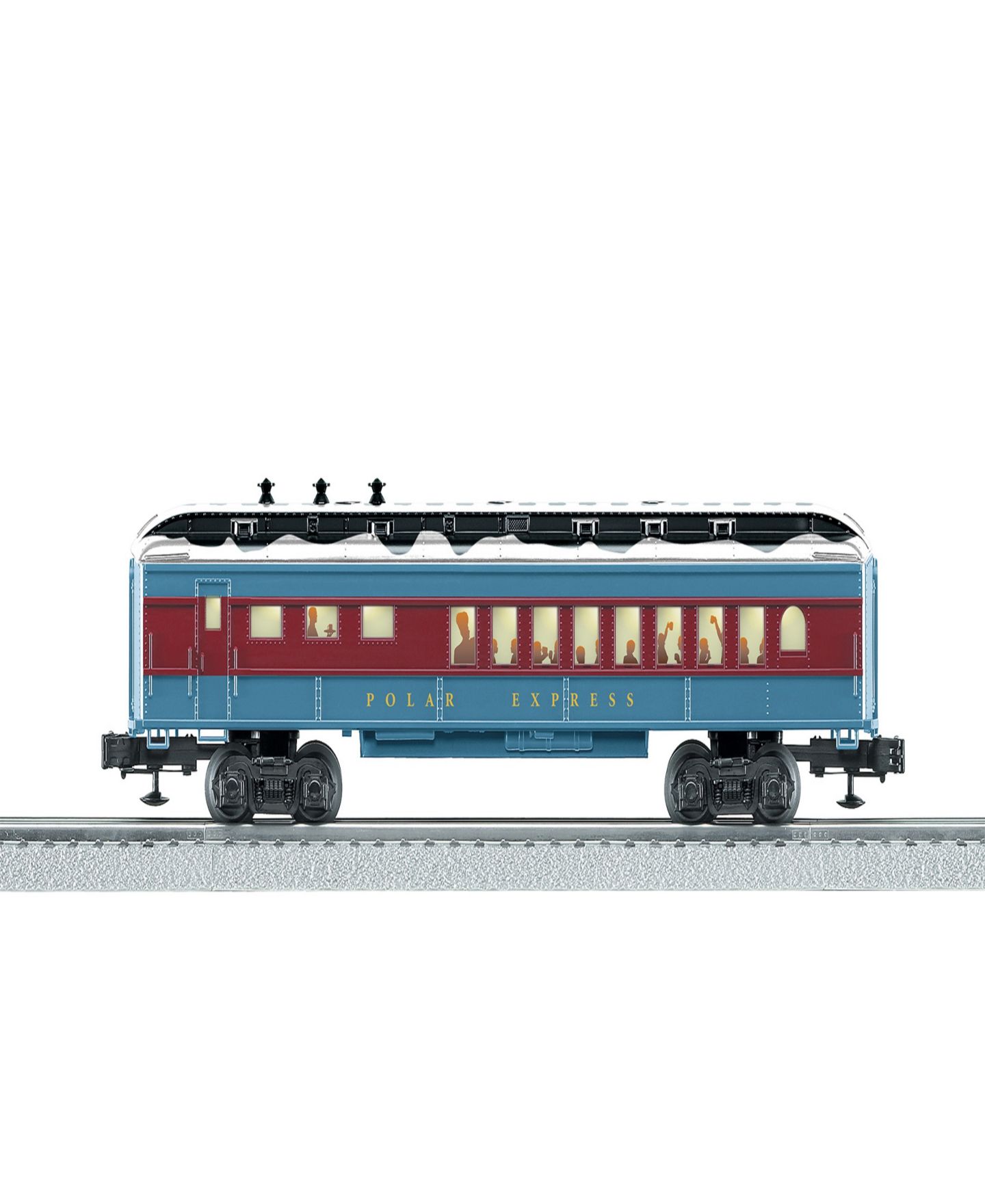 Детская игрушка Lionel O Gauge Polar Express With Operating Couplers Diner Car — фото 3