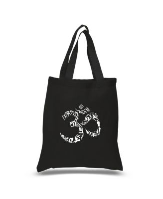 Om Yoga Poses - Small Word Art Tote Bag - Macy's