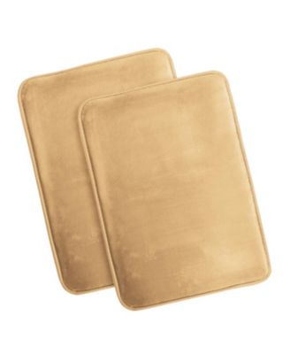 Non-Slip, Ultra Soft Plush, Memory Foam Bath Rug - Small 17"x24" - 2 Pack
