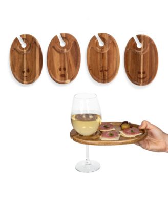 Disney's Nightmare Before Christmas Jack Wine Appetizer Plate Set of 4