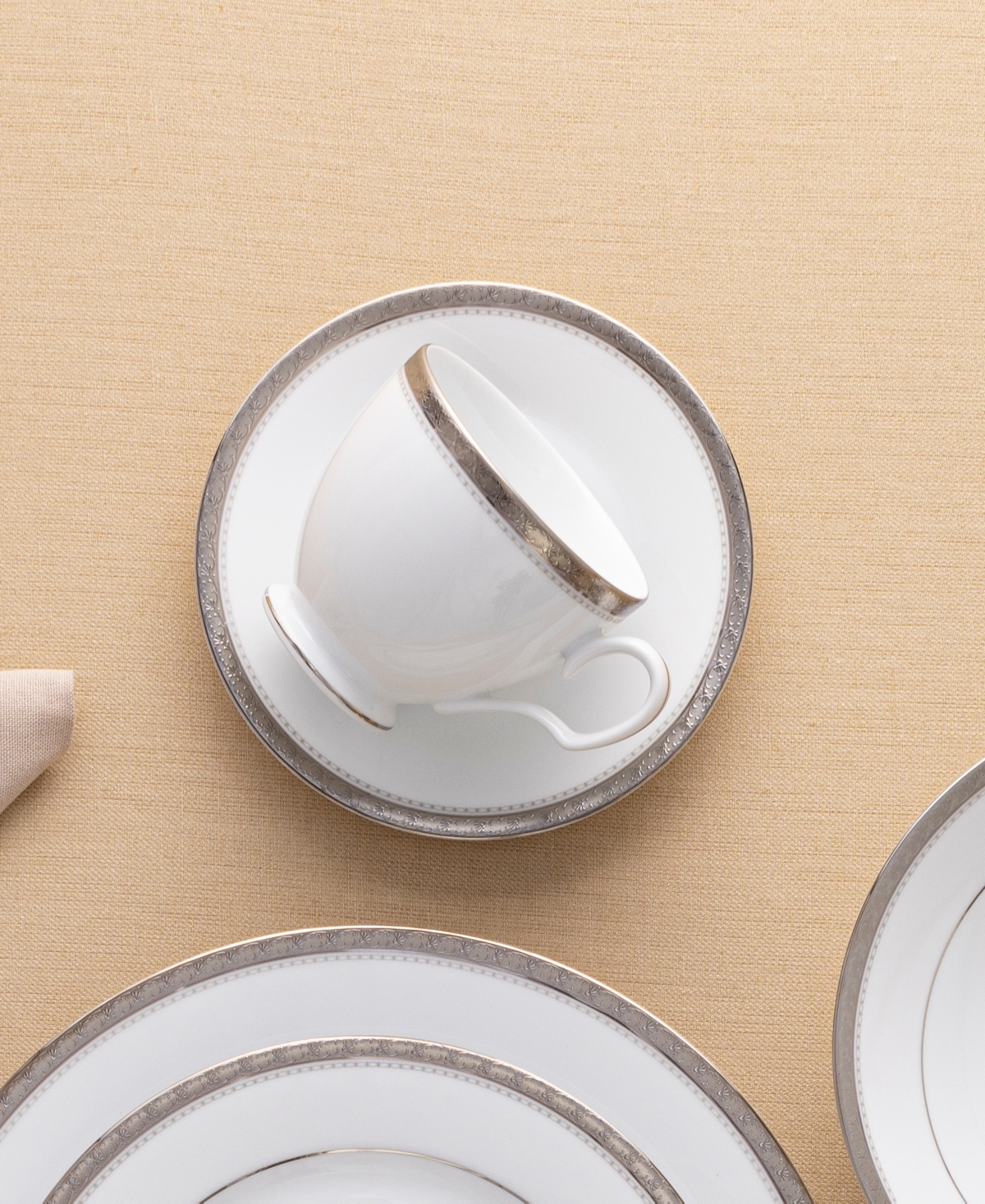 Noritake Charlotta Platinum 4 Piece 6