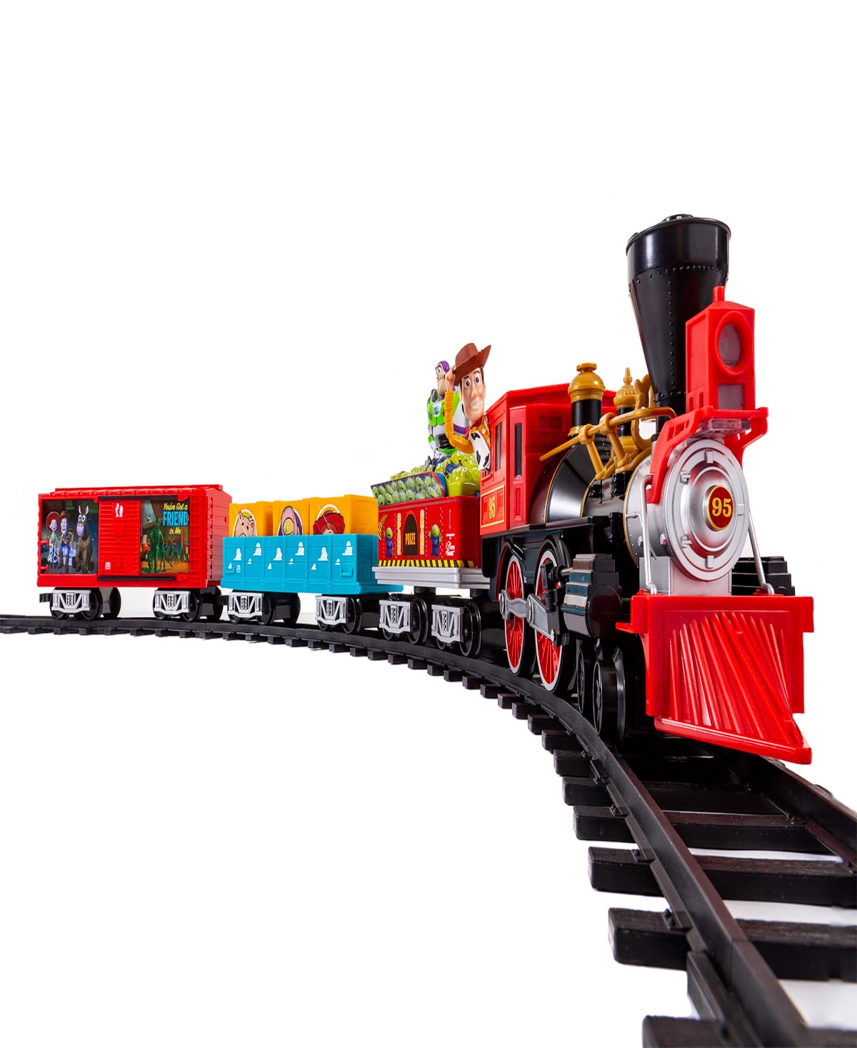 LIONEL DISNEY TOY STORY BATTERY-OPERATED READY TO PLAY TRAIN SET WITH REMOTE 
