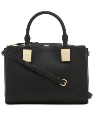 DKNY - Chris Medium Faux Leather Satchel