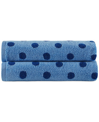 Charter Club Kids Reversible Dot 2-Pc. Bath Towel Bundle, Created for ...
