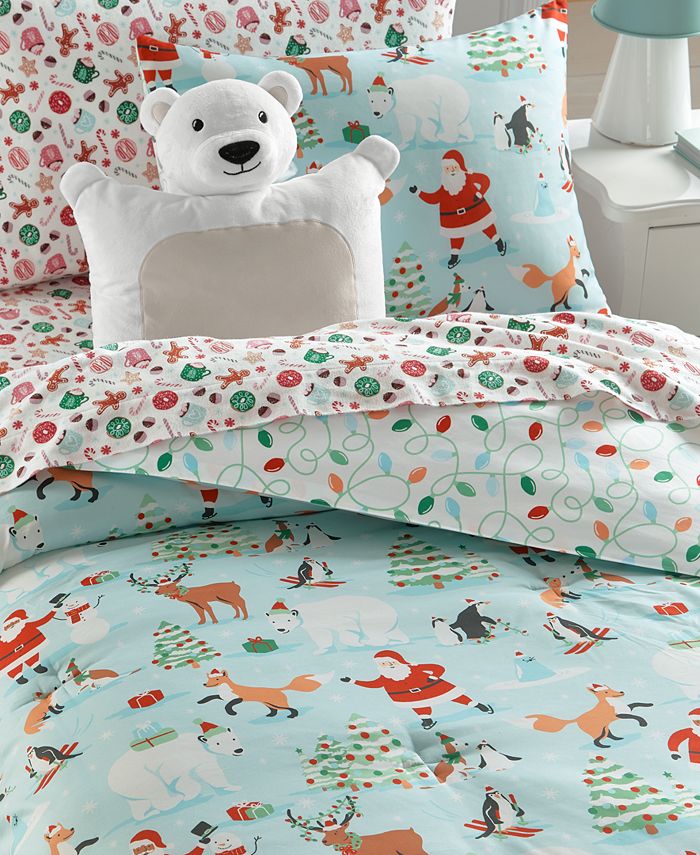 Macy's Charter Club Kids Arctic Holiday 3Pc. Comforter Set, Full/Queen