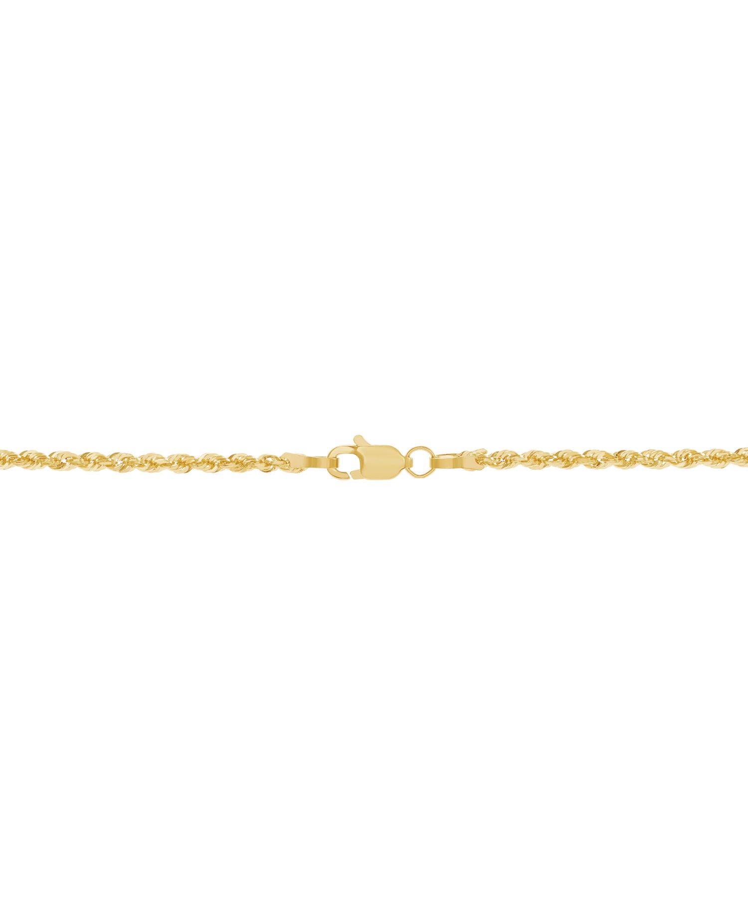 Polished Cross Pendant Necklace in 14k Gold
