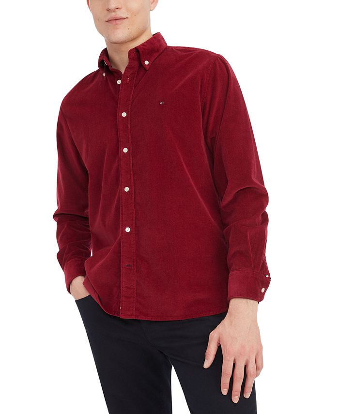 Tommy hilfiger corduroy shirt store