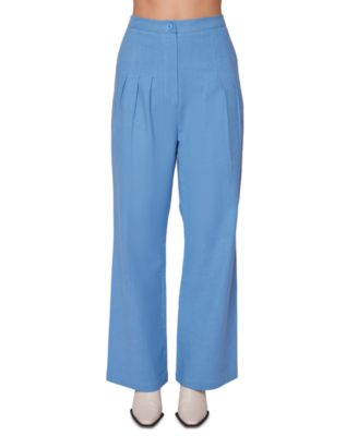 Lost + Wander - Women's Bluestar Linen Pleated Pants