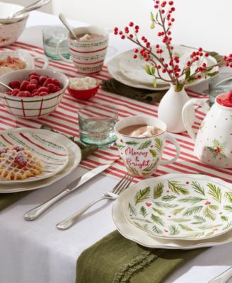 Macy's christmas dishes hotsell