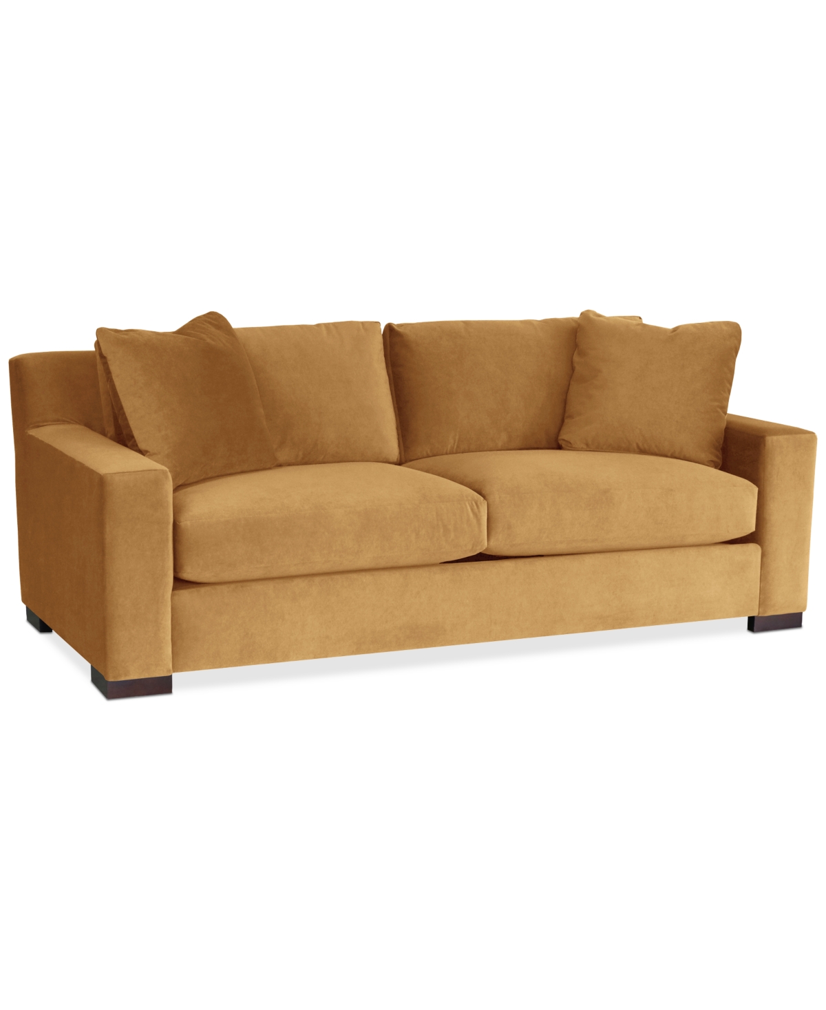 Furniture Marristin 88" Fabric Sofa, Created For Macy's In Dark Camel