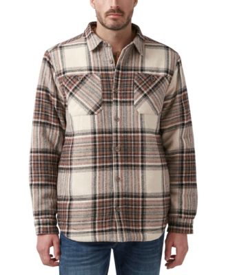 Buffalo David Bitton Shacket Giacca Camicia Uomo – Manica Lunga, Colletto Italiano – Nero - 3