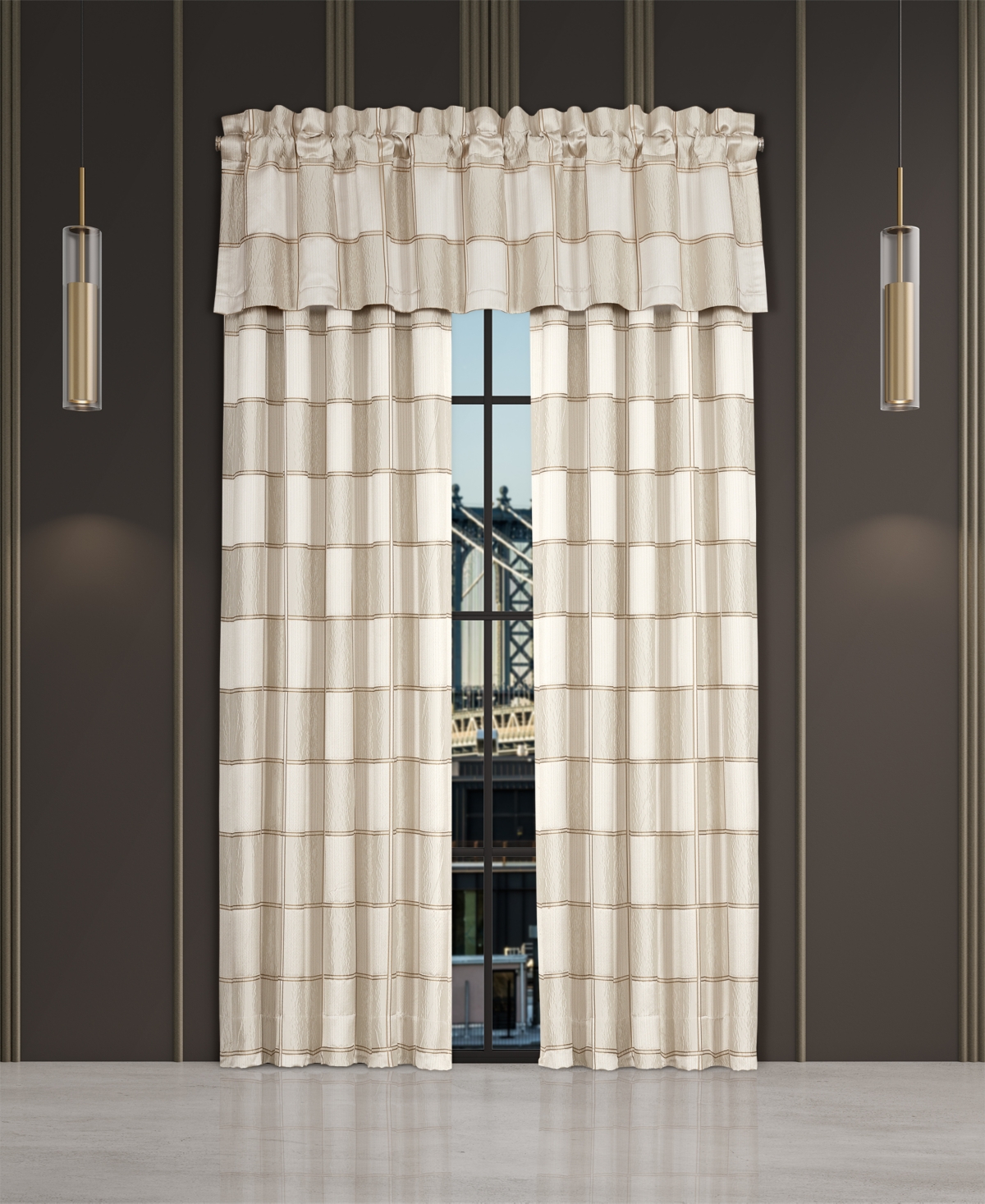 J Queen New York Brando Window Panel Pair