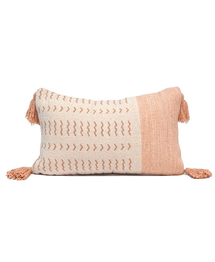 Millihome decorative on sale pillows feather filled