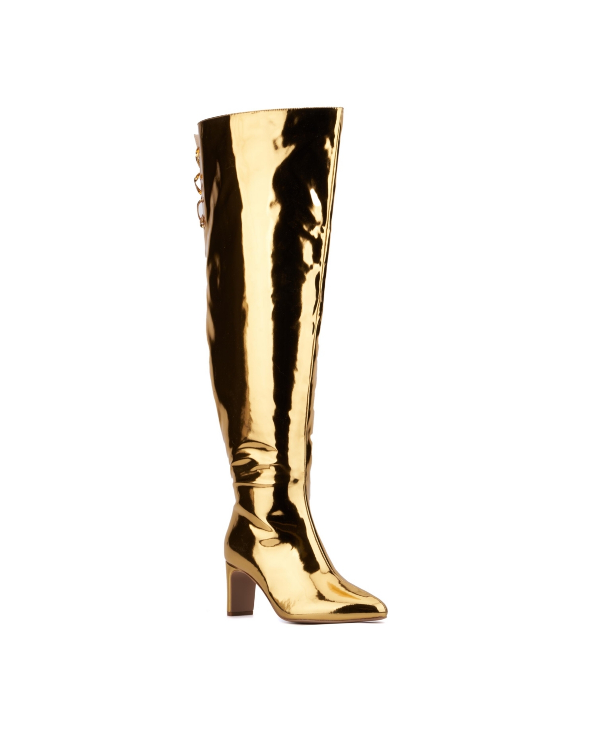 Fashion To Figure Women's Hayya Thigh High Boot - Wide Width