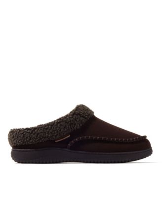 Men's Marshall Microsuede Moccasin Toe Clog House Shoe Slipper