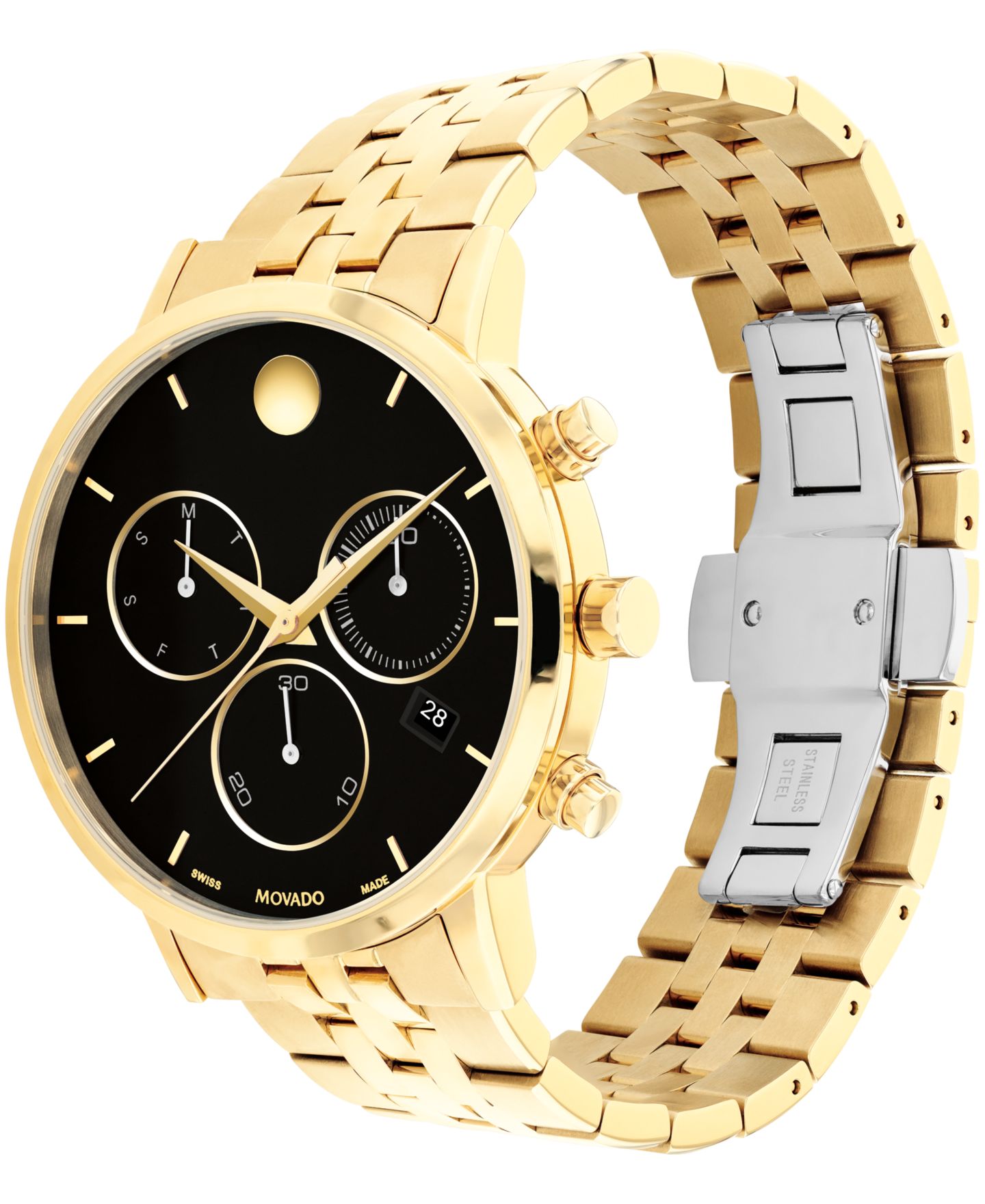 Мужские часы Movado Museum Classic Swiss Quartz Chrono 42 мм — фото 2