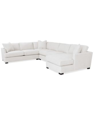 CLOSEOUT! Nightford 148" 4-Pc. Fabric Chaise Sectional, Created for Macy's