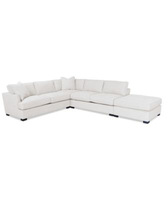 CLOSEOUT! Nightford 143" 4-Pc. Fabric L Sectional, Created for Macy's