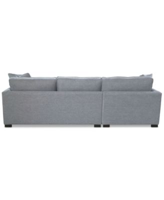 CLOSEOUT! Nightford 111" 2-Pc. Fabric Chaise Sectional, Created for Macy's