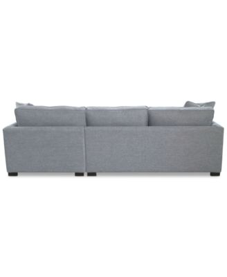CLOSEOUT! Nightford 111" 2-Pc. Fabric Chaise Sectional, Created for Macy's