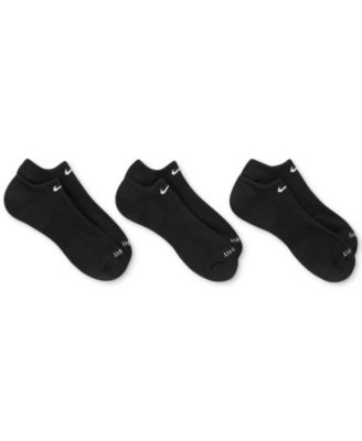 Unisex Everyday Plus Cushion Training No-Show Socks 3 Pairs