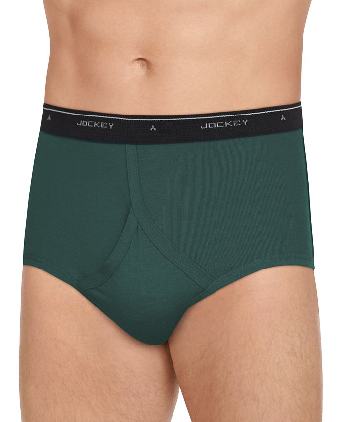 Jockey Mens Classic Collection Full Rise Briefs 4 Pack Macys 9779