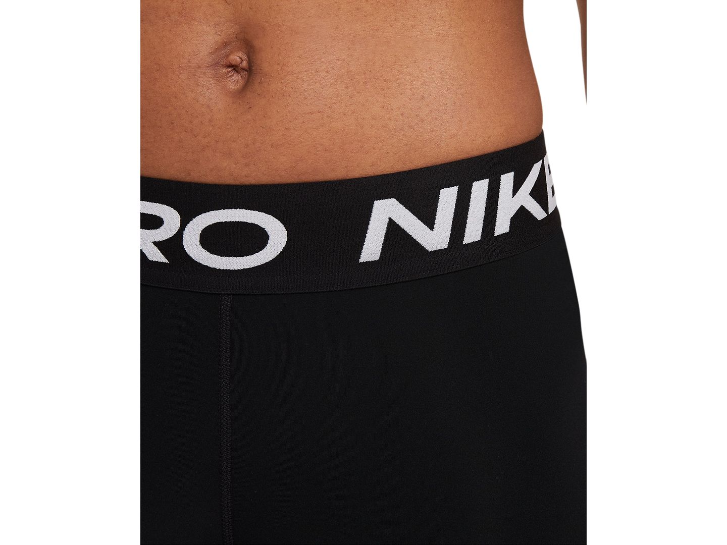 Женские леггинсы Nike Pro Mid-Rise Mesh-Paneled, цвет: Чёрный — фото 6
