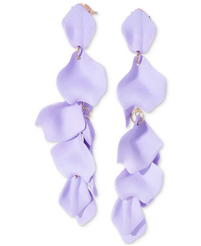 Accessory Concierge Women's Satin Petal Duster Earrings Macy's