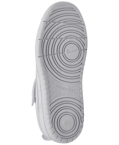 Детские кроссовки Nike Little Kids Court Borough Low Recraft Adjustable Strap Casual Sneakers From Finish Line